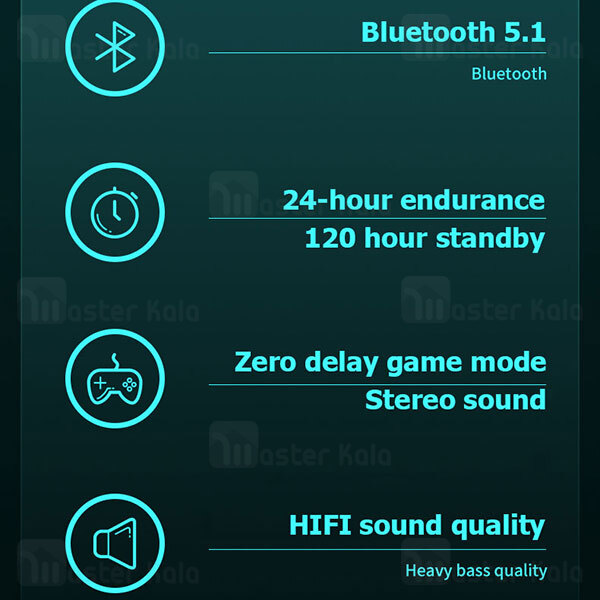 هندزفری بلوتوث Lenovo ThinkPlus GM2 Live Pods True Wireless Earbuds